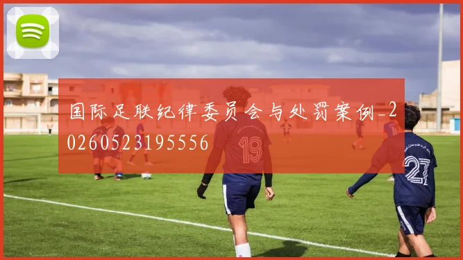 国际足联纪律委员会与处罚案例_20260523195556